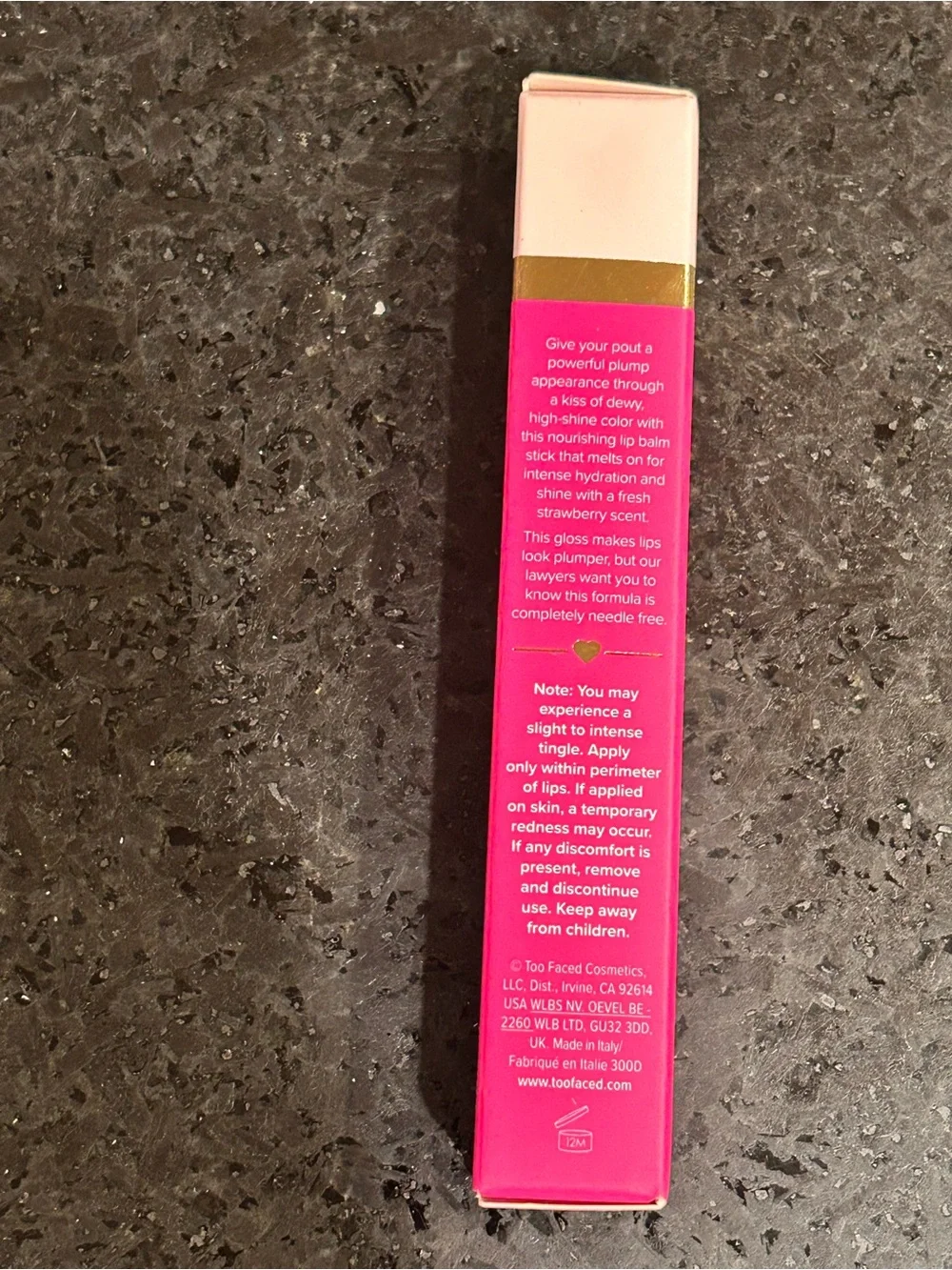 Too Faced Lip Injection Extreme Lip Gloss — Bright Pink
